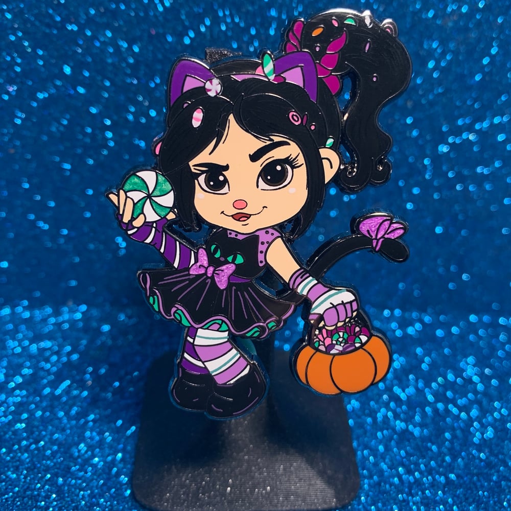 Vanellope Black Kitty Pin
