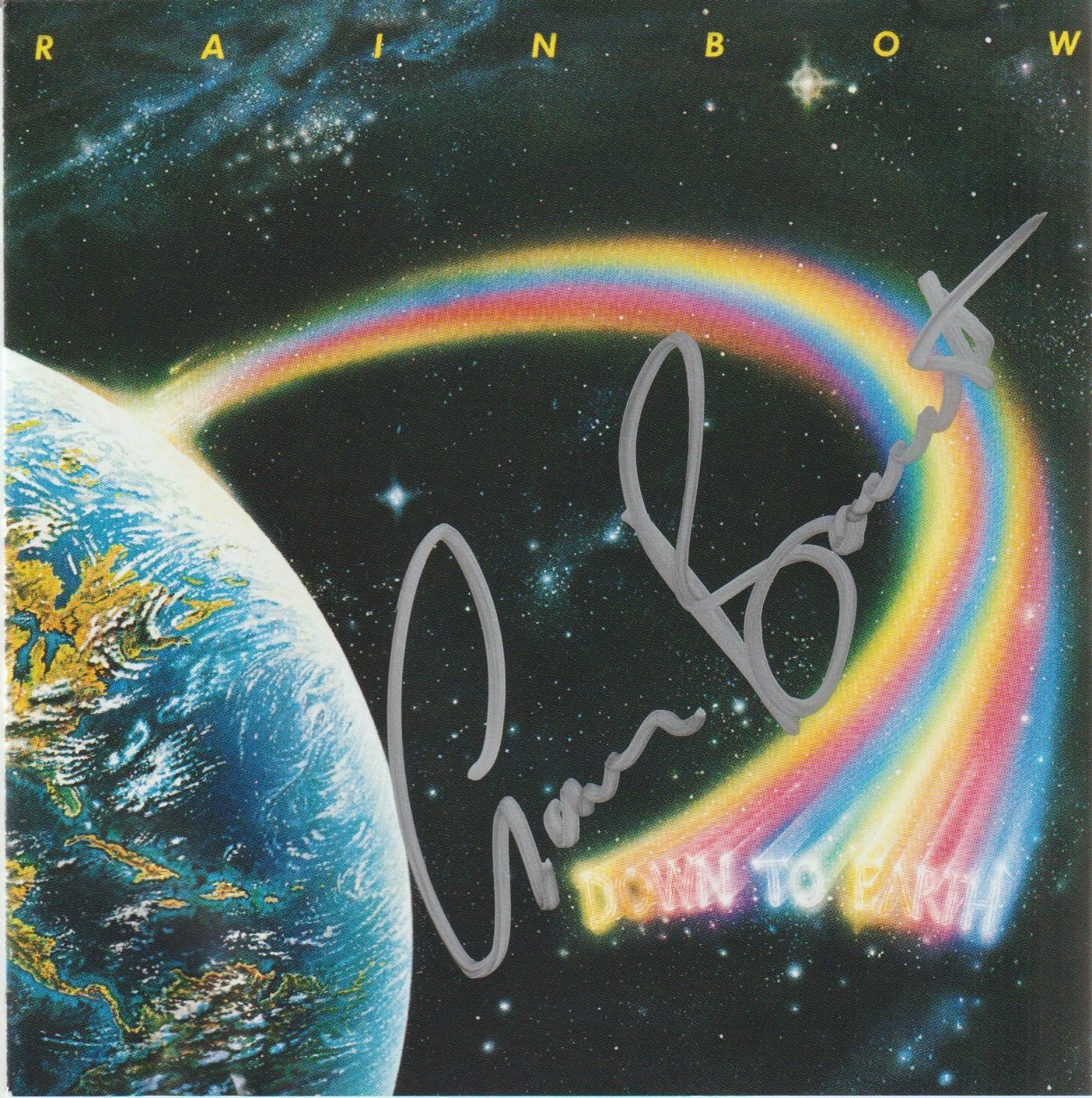 Image of RAINBOW - Down To Earth - CD Autographed