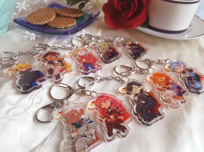 FE3H Teatime Charms (Characters Only!)