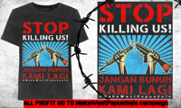 STOP KILLING US!!! TEES