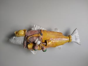 The Trawler Man. Character fish