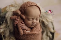 Image 1 of Florence Bonnet and Wrap set