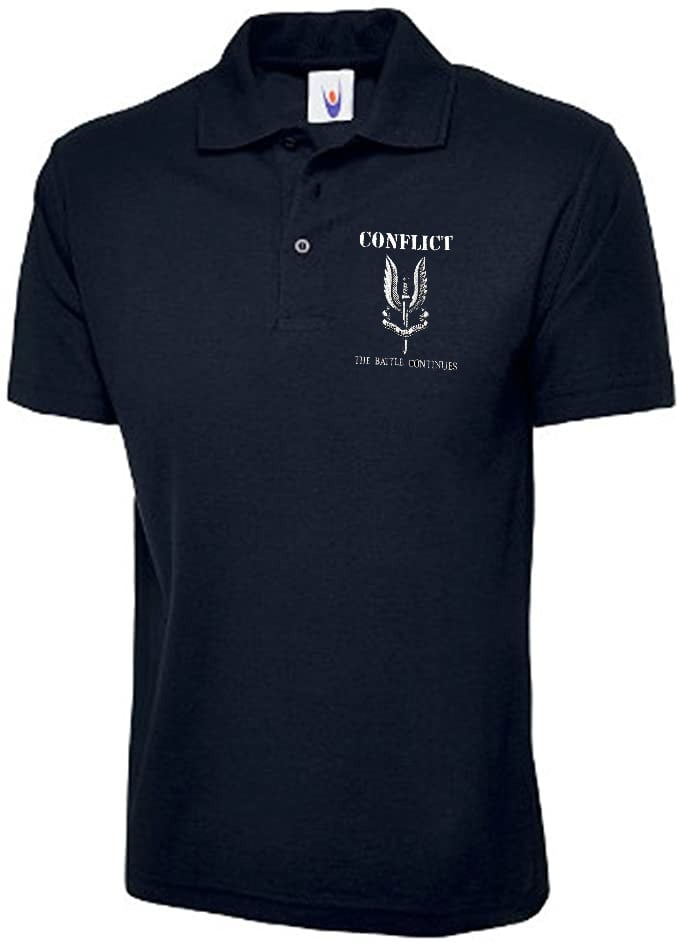 Image of CONFLICT - The Battle Continues Polo Shirt