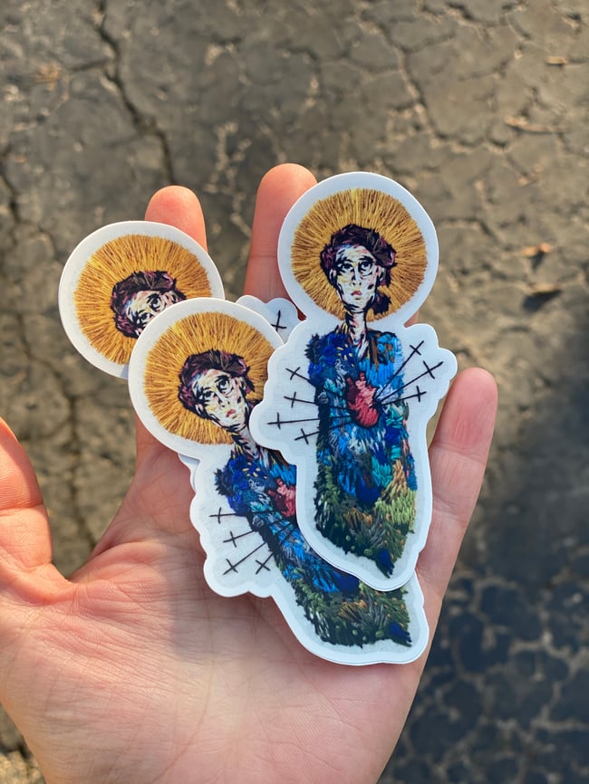 Our Lady Of Sorrows Sticker | MarekMade