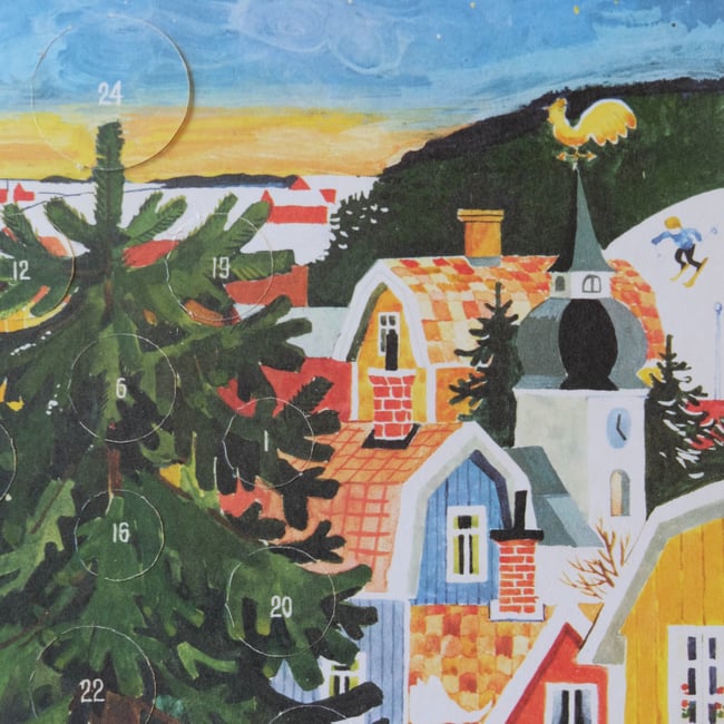 Vintage Advent Calendar (ONLY 1 LEFT)