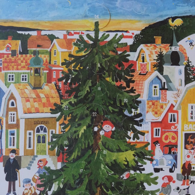 Vintage Advent Calendar (ONLY 1 LEFT)