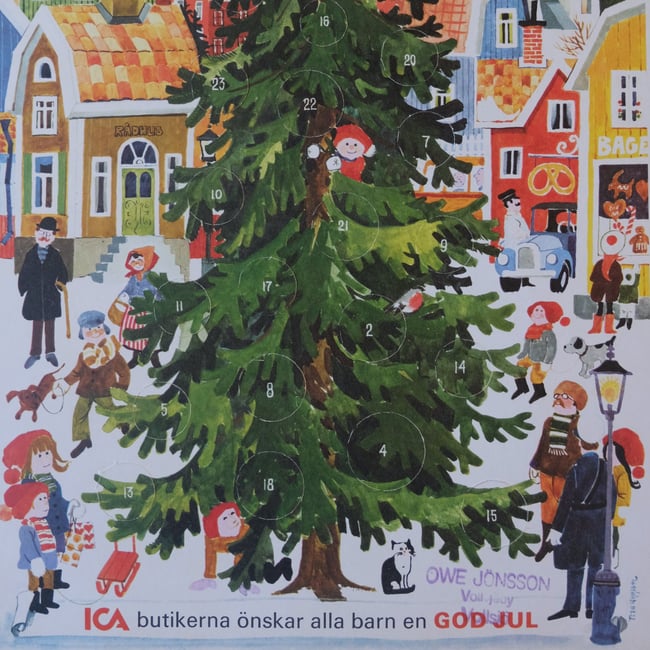 Vintage Advent Calendar (ONLY 1 LEFT)