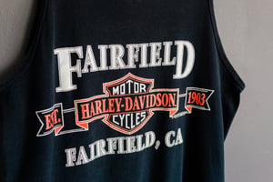 Image of Vintage 1992 Harley Davidson Vest - Fairfield, California
