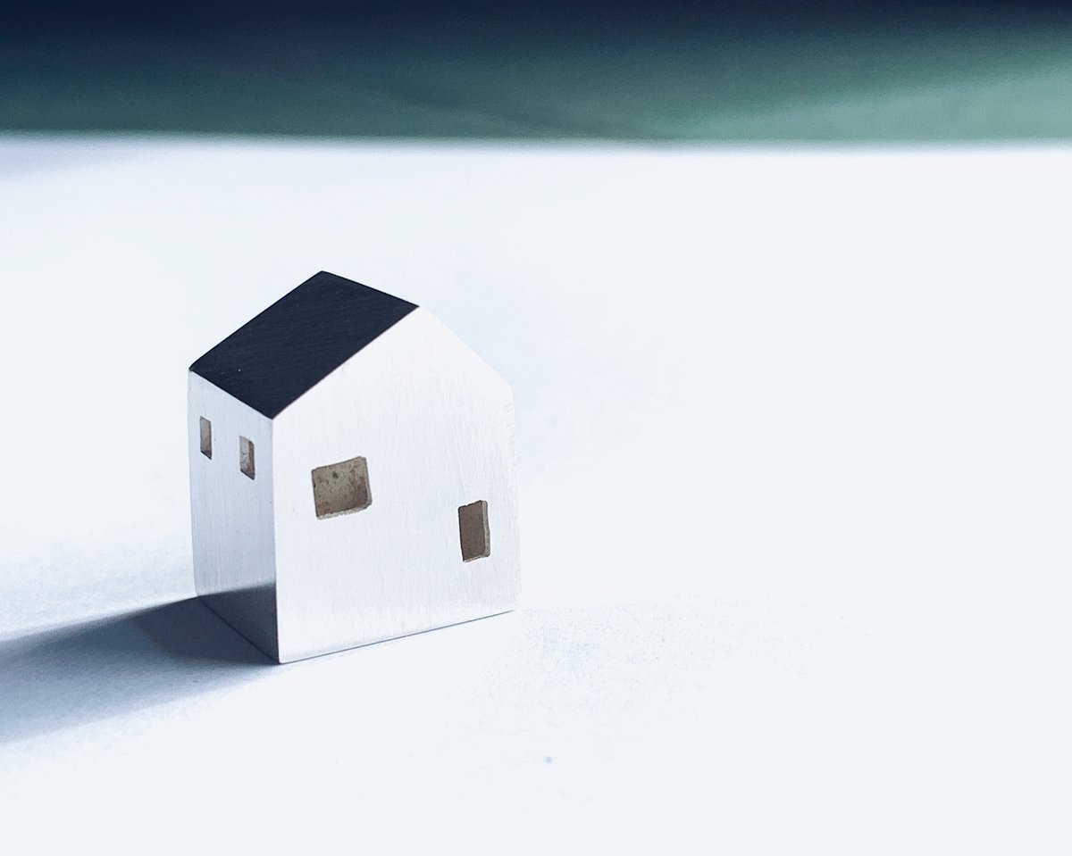 Image of Silver Miniature House