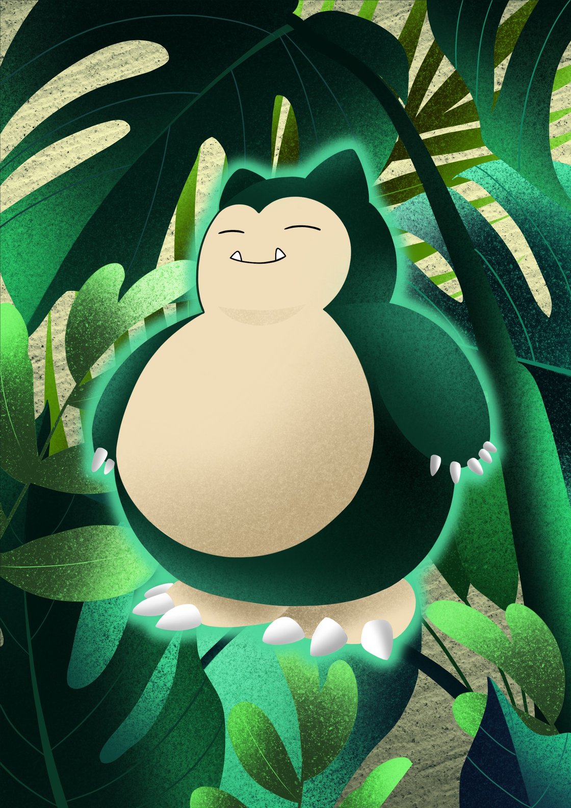 Image of Snorlax x Forest