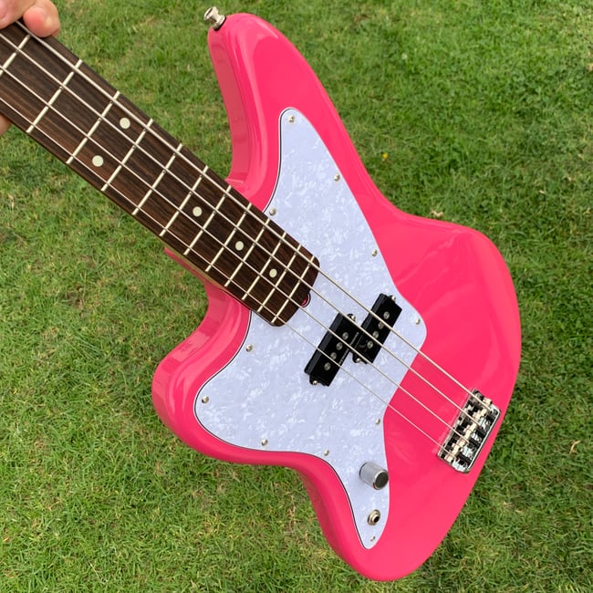 LEFT HANDED Mark Hoppus Jaguar Bass REPLICA | Thalassa ...