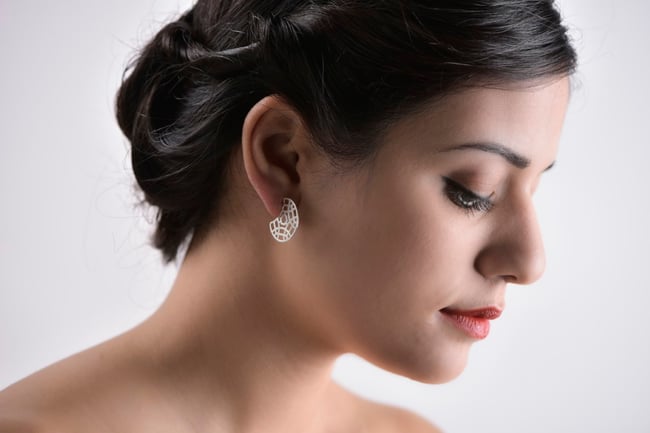 EARRINGS silver   #030-38