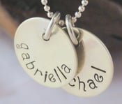 Image of Personalized 2-Charm Necklace