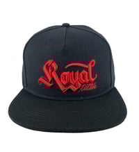 Cap- black with red embroidery on front