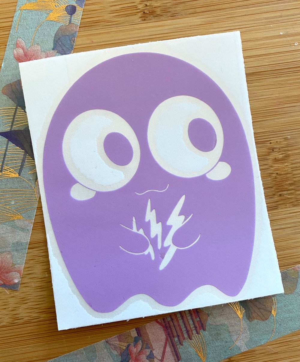 Image of og chibi vinyl decal • multiple colors