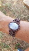 Moonstone Macrame Bracelet