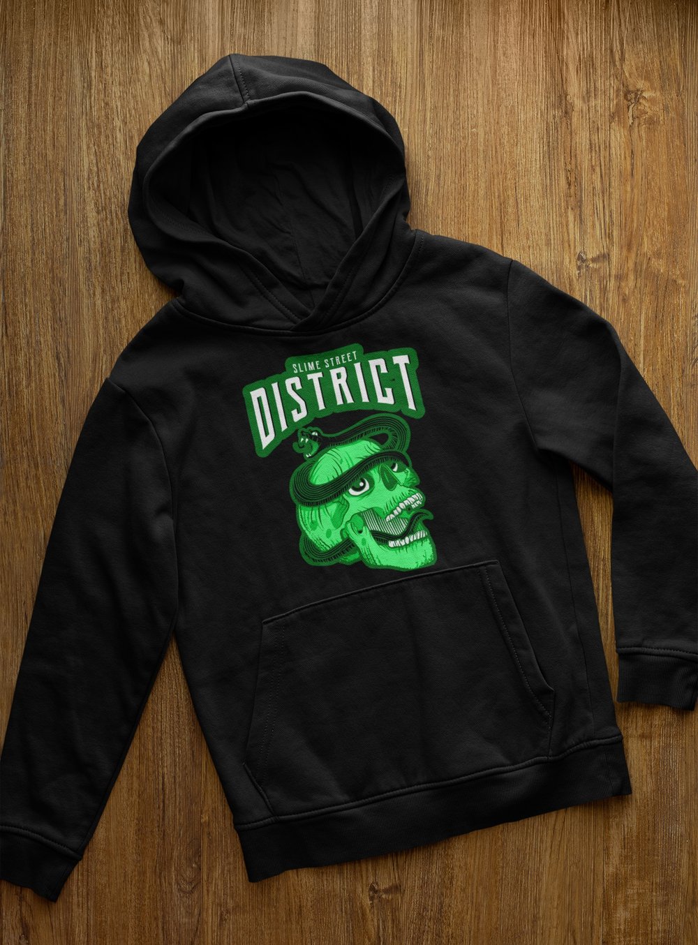 District Slime HOODY 