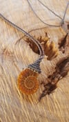Ammonite necklace 