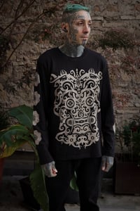 Image 1 of Black borneo unisex long sleeve 