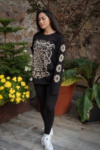 Image 2 of Black borneo unisex long sleeve 