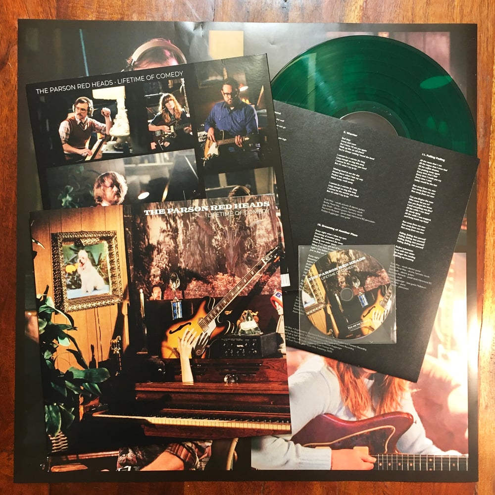 THE PARSON RED HEADS Lifetime of Comedy LP+CD+Poster