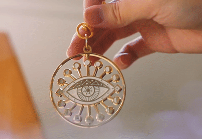 Image of Celestial Eye Keychain
