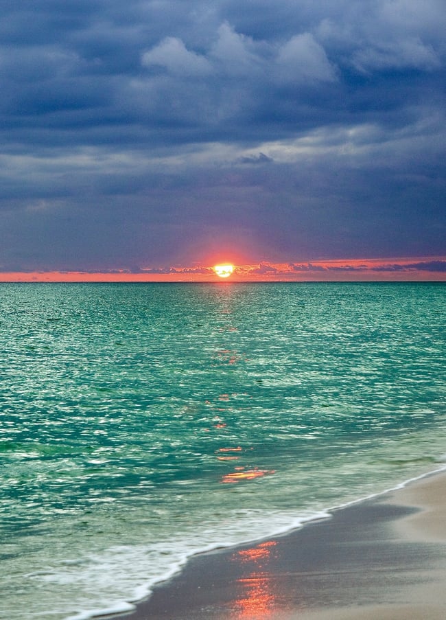 Sunset on the Emerald Coast | Coastal Photography by Alan Hoelzle