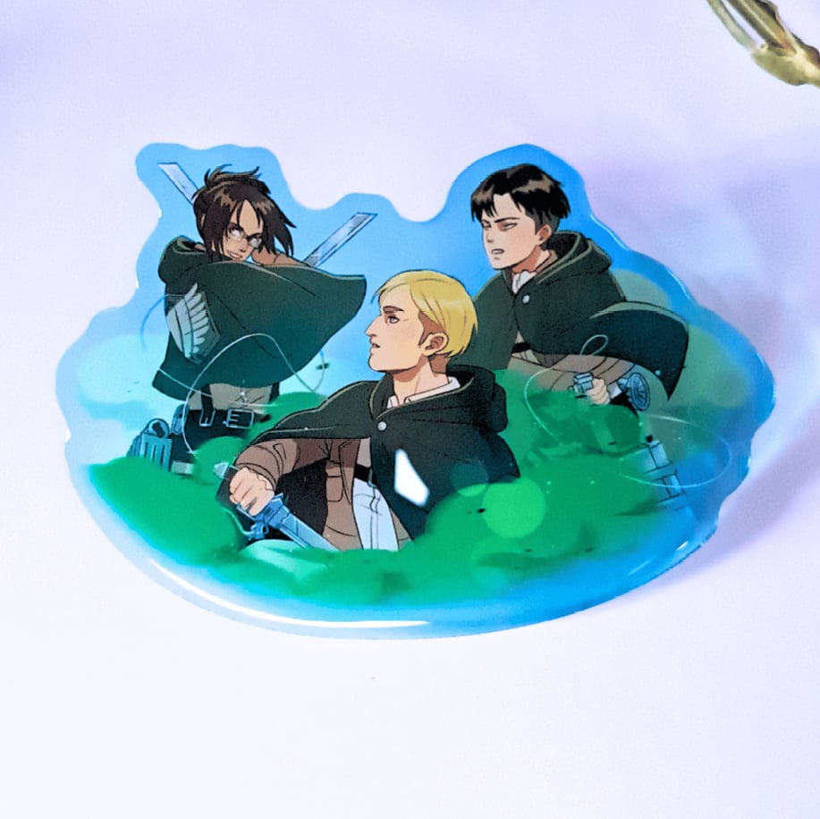 Image of Acrylic pin trios