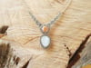 Diopetra: Sunstone & Moonstone Necklace