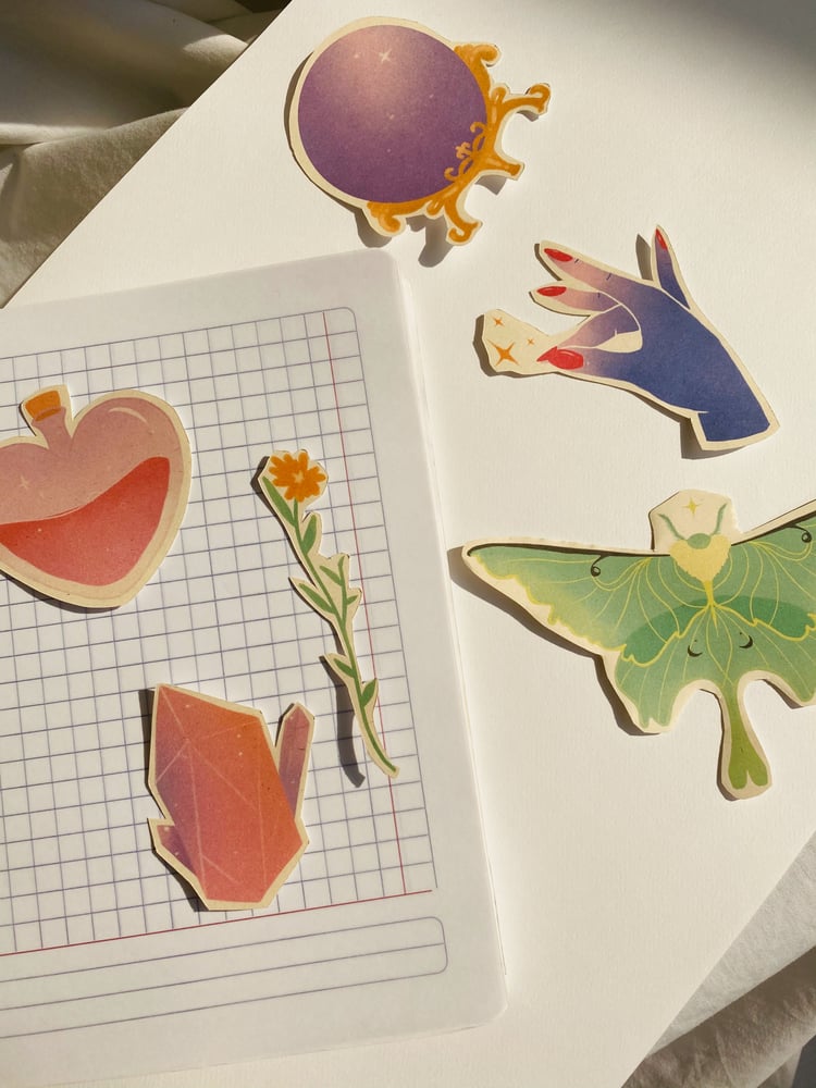 Image of Set stickers magia