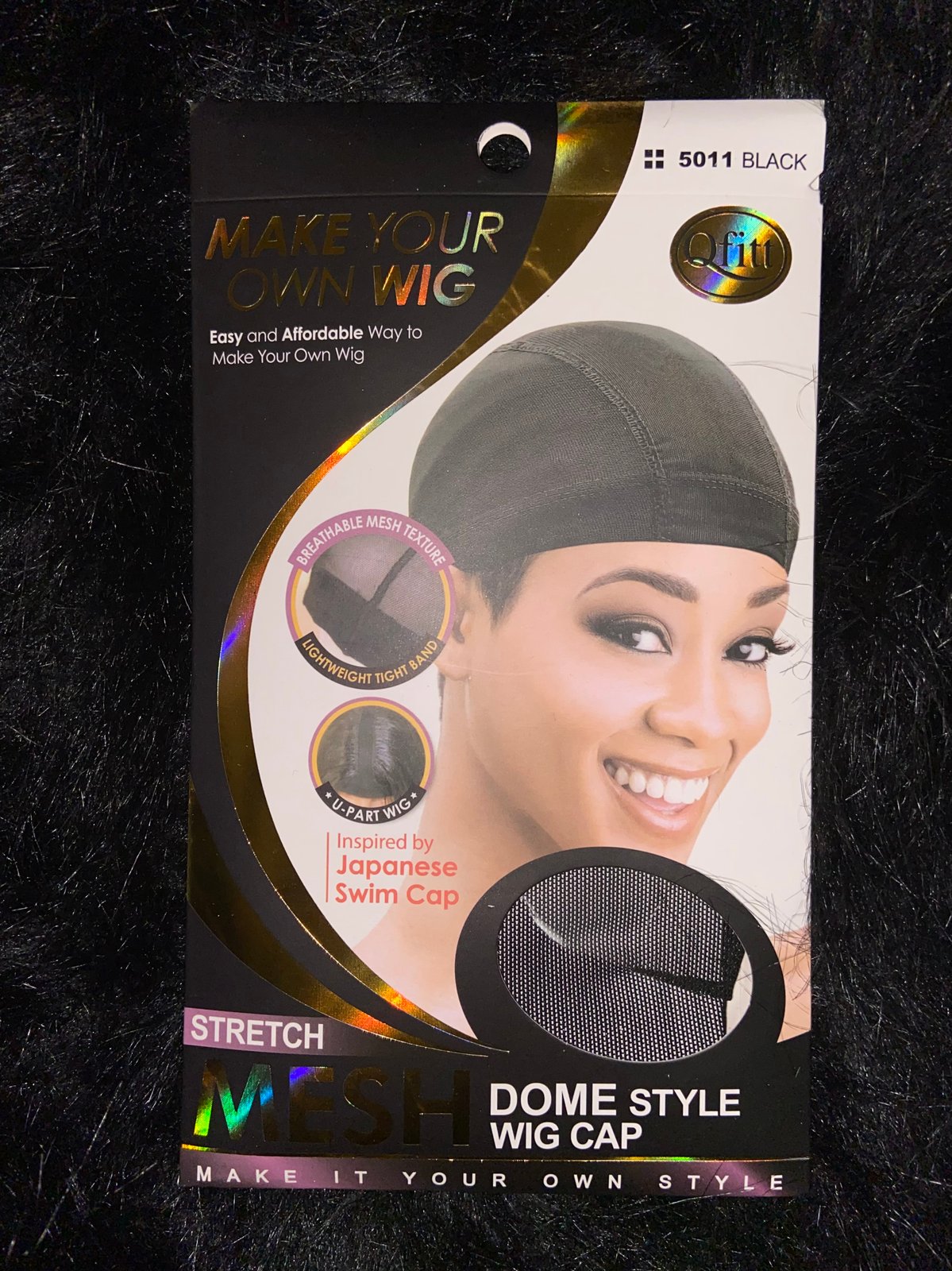 stretch mesh dome style wig cap