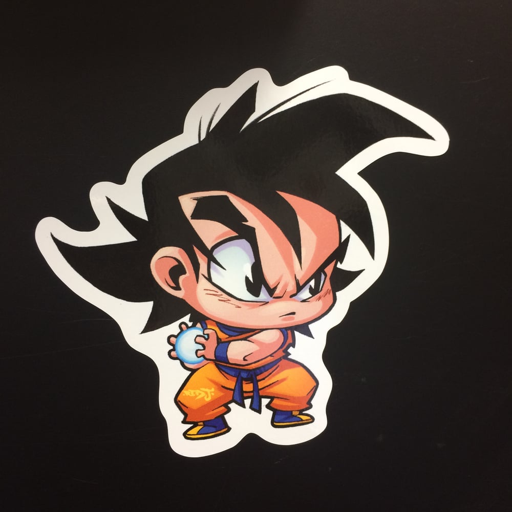 DBZ Chibi Sticker Set