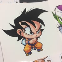 Image 3 of DBZ Chibi Sticker Set