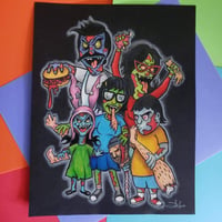 Image 2 of "Bob Zombies Burgers" Giclee Prints 