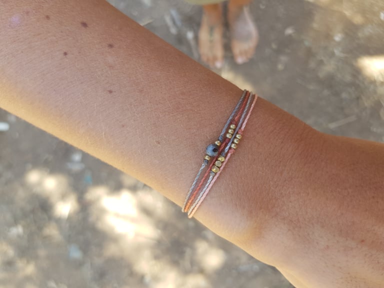 Labradorite Bracelets Set