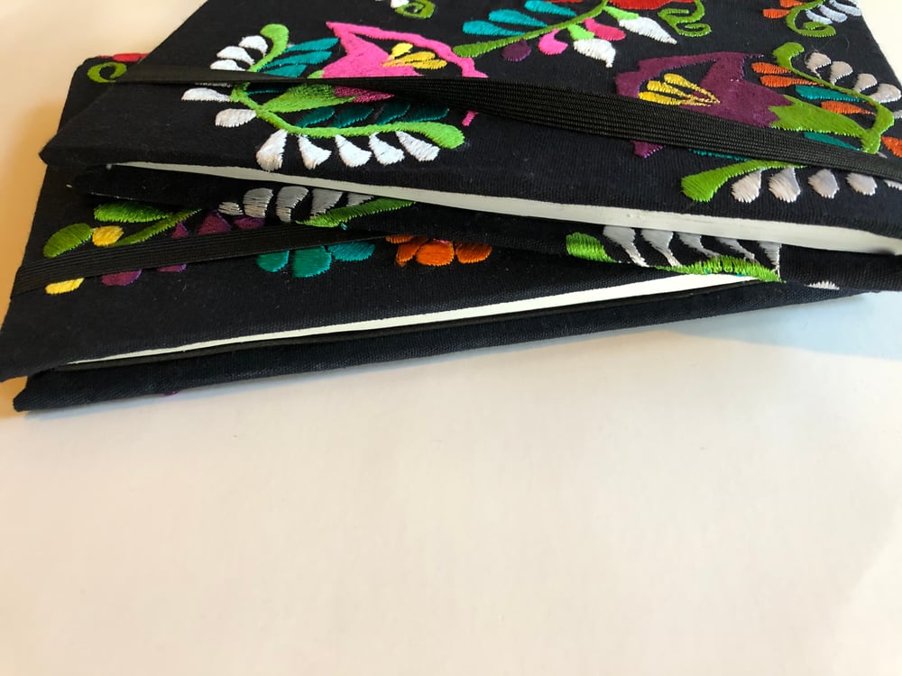 Image of Embroidered Notebook 