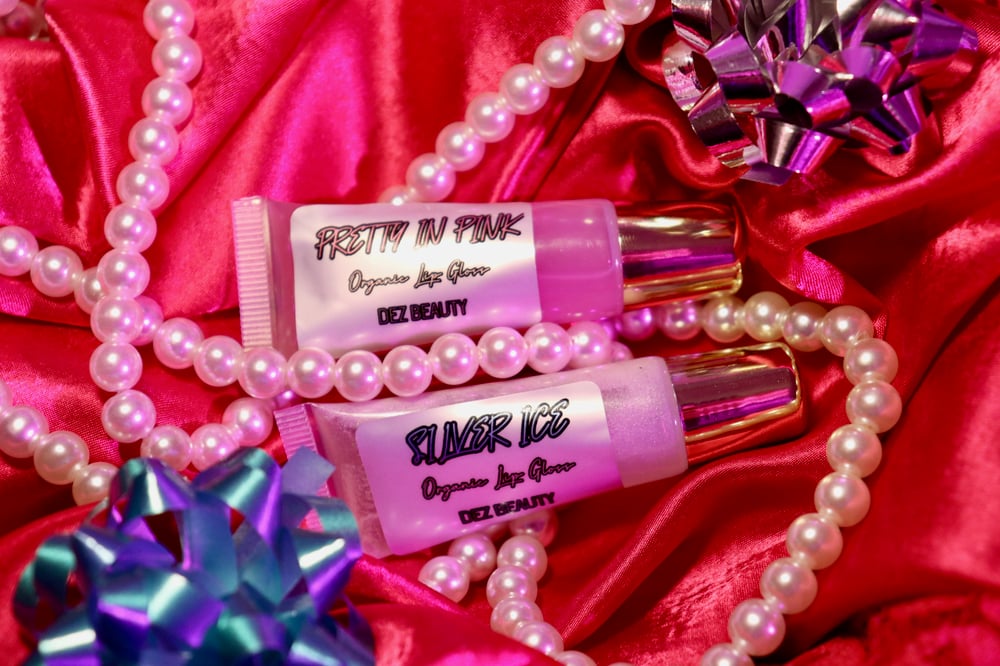 Image of Pretty In Pink 👛 & Silver Ice 🧊 Lip Gloss 