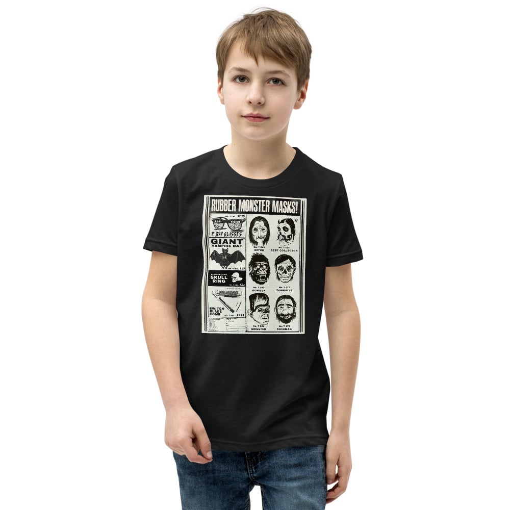 “RUBBER MONSTER MASKS #2 - KIDS T-SHIRT