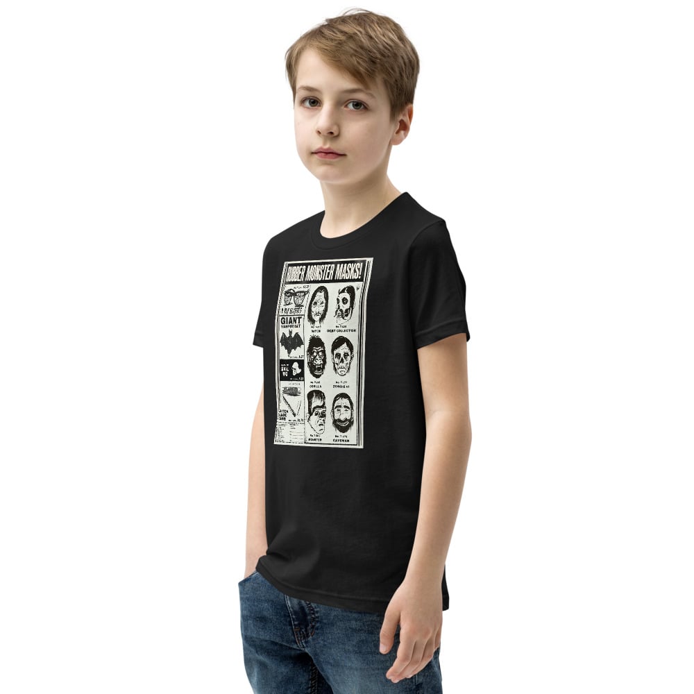 “RUBBER MONSTER MASKS #2 - KIDS T-SHIRT