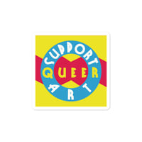 Image 3 of Support Queer Art Stickers