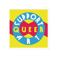 Image 2 of Support Queer Art Stickers
