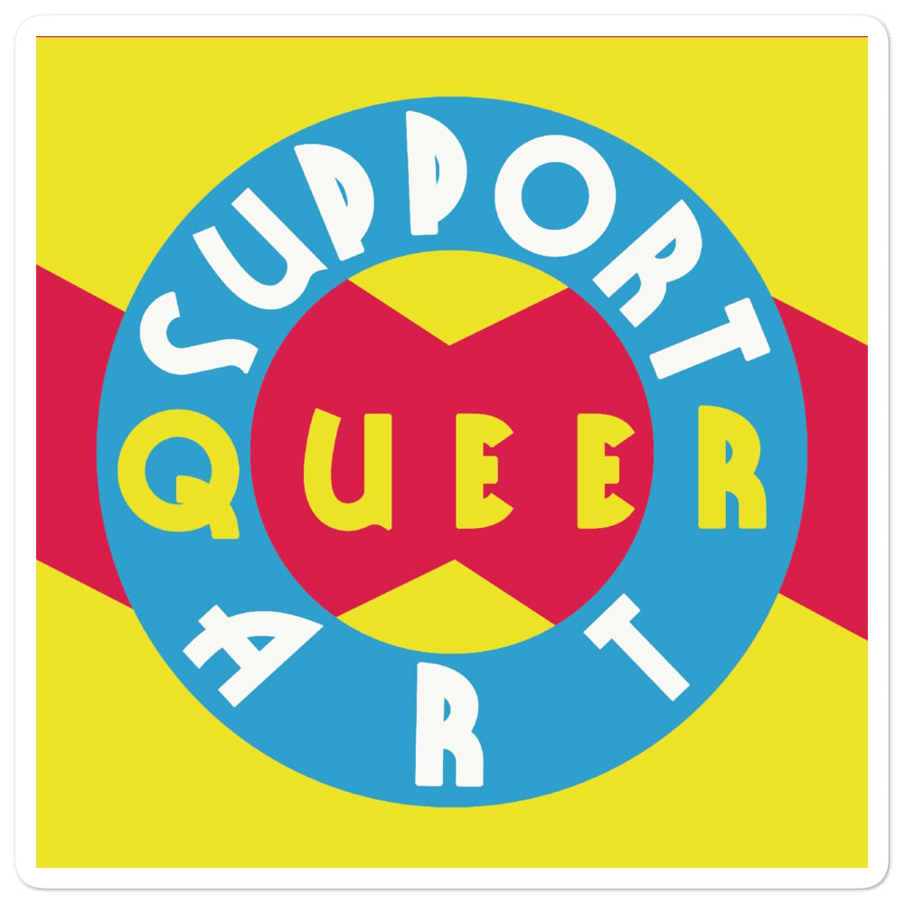 Image of Support Queer Art Stickers