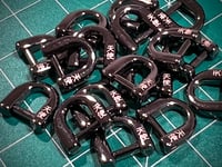 Image 2 of Tenshi custom D-ring shackles