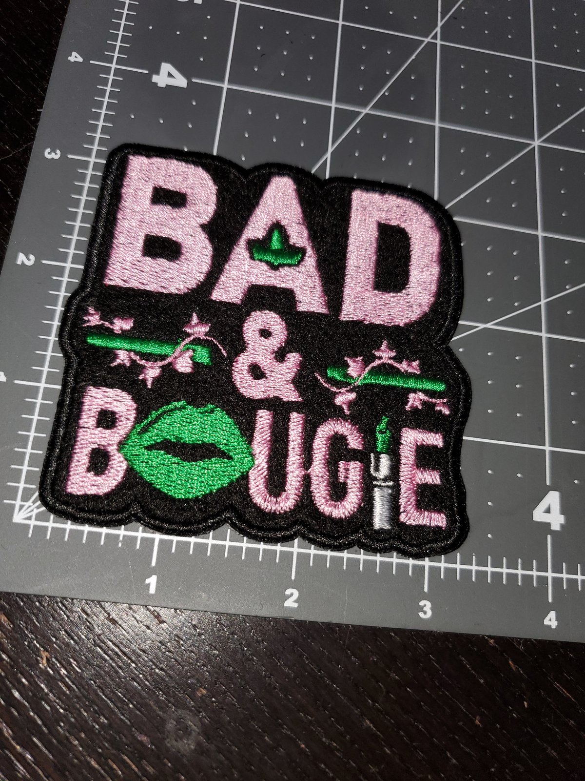 Image of Bougie Love Appliqués