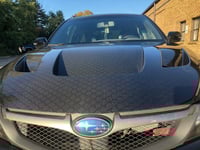 Image 3 of GR/GV GTspec hood ('08-'14 Impreza/WRX/STI) 