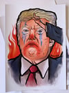 Donald “L” Trump Emetic Art Print