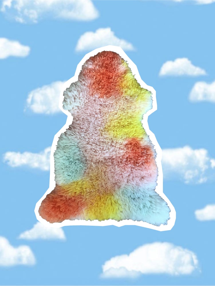 Image of Sno-Cone Cloud Sheepskin