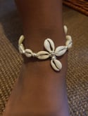 Cowrie Shell Floral Ankhlet