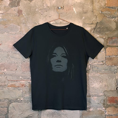 Image of Ghosted crew neck tee / Black, Unisex