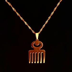 Image of DUAFE ADINKRA NECKLACE 